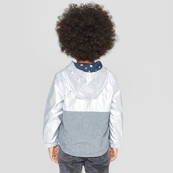 GENUINE KIDS | Metallic Windbreaker Jacket - Picture 7 of 8